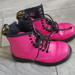 Hot pink Dr Martens